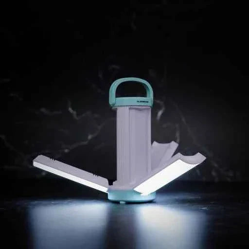 كشاف طوارئ LED يدوي قابل لإعادة الشحن