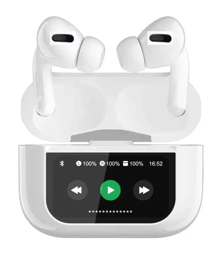 سماعات أذن بشاشة عرض LED