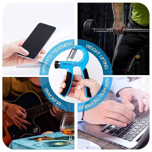 LORDEX – مجموعة تقوية قبضة اليد القابلة للتعديل (3 في 1)